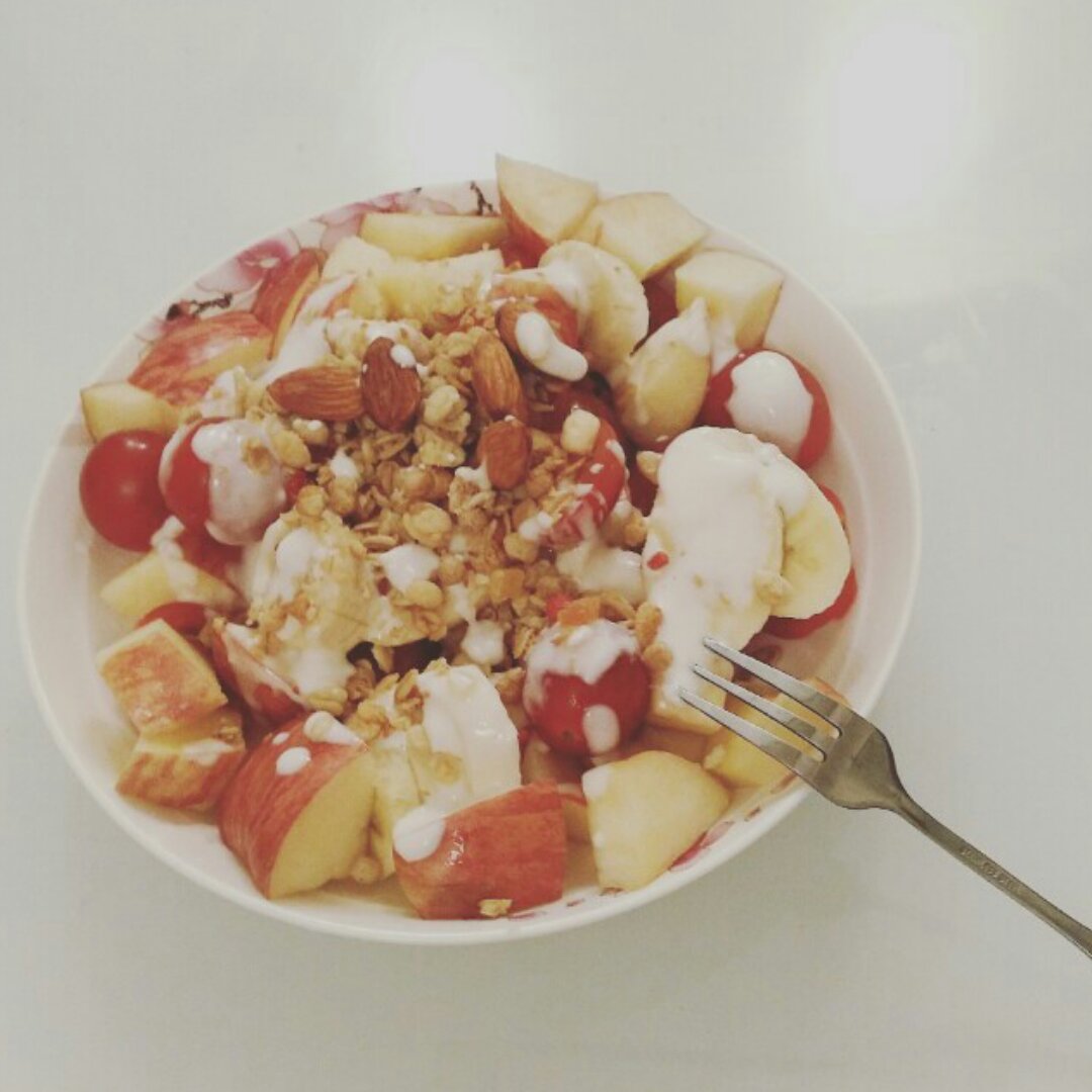 酸奶水果沙拉