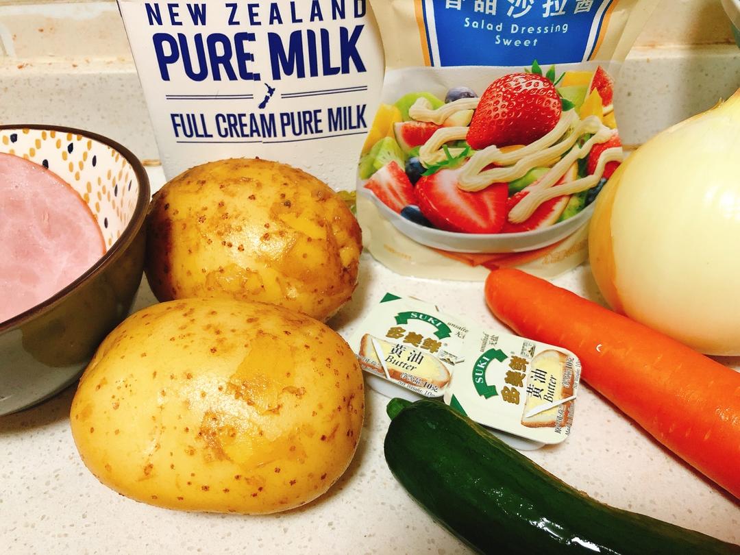 纯奶手撕吐司的做法 步骤1