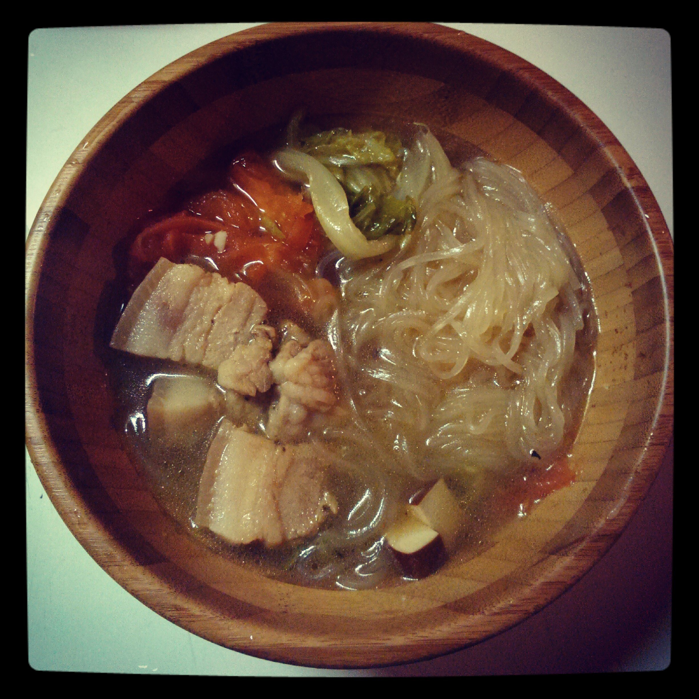 白菜猪肉炖粉条