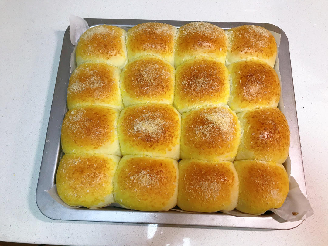 🥛超简单快手，柔软拉丝，一次发酵，牛奶小餐包