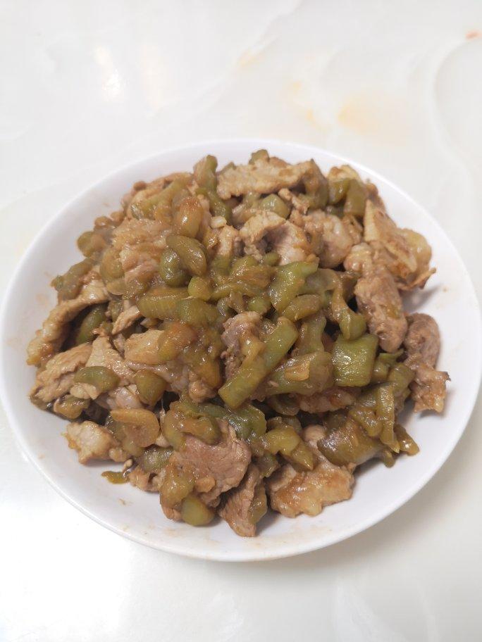 茄子炒肉（家常快手便当）