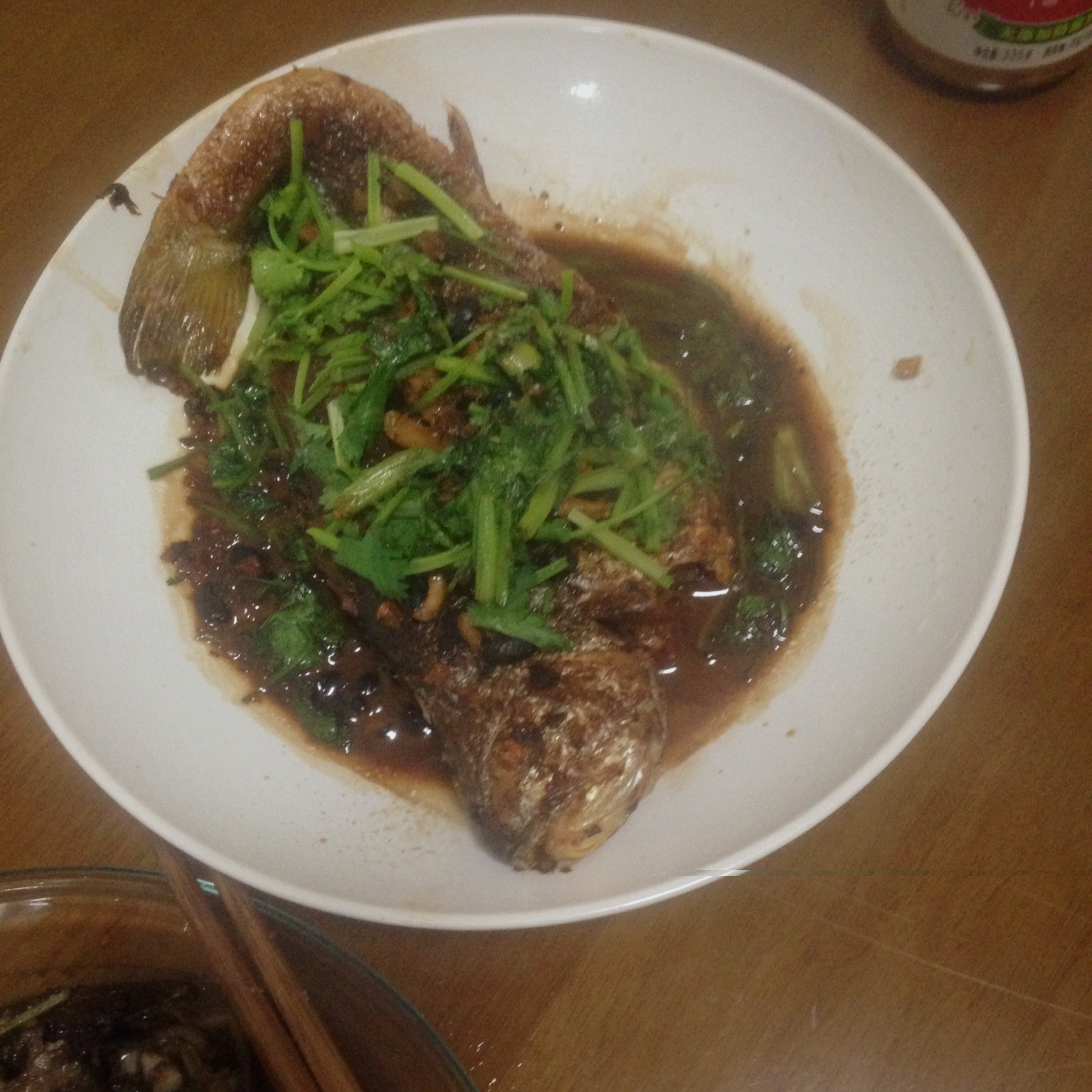 红烧黄鱼—鱼皮不破的小窍门