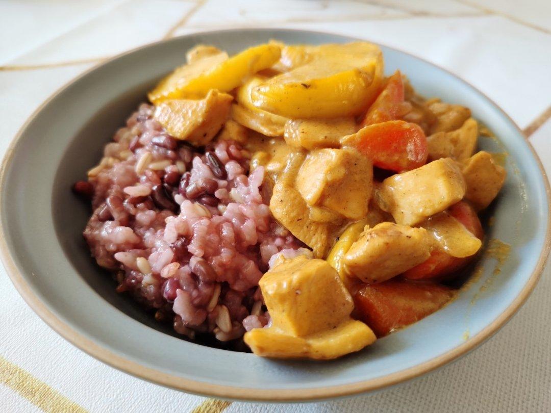 【健康三餐】苹果咖喱鸡