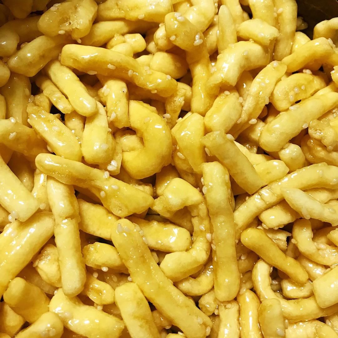 （视频食谱）自制沙琪玛／萨其马