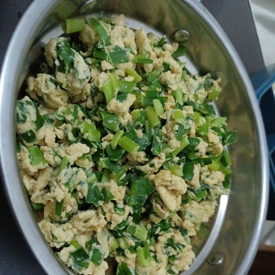 想念奶奶的韭菜炒蛋（又香又嫩有诀窍）