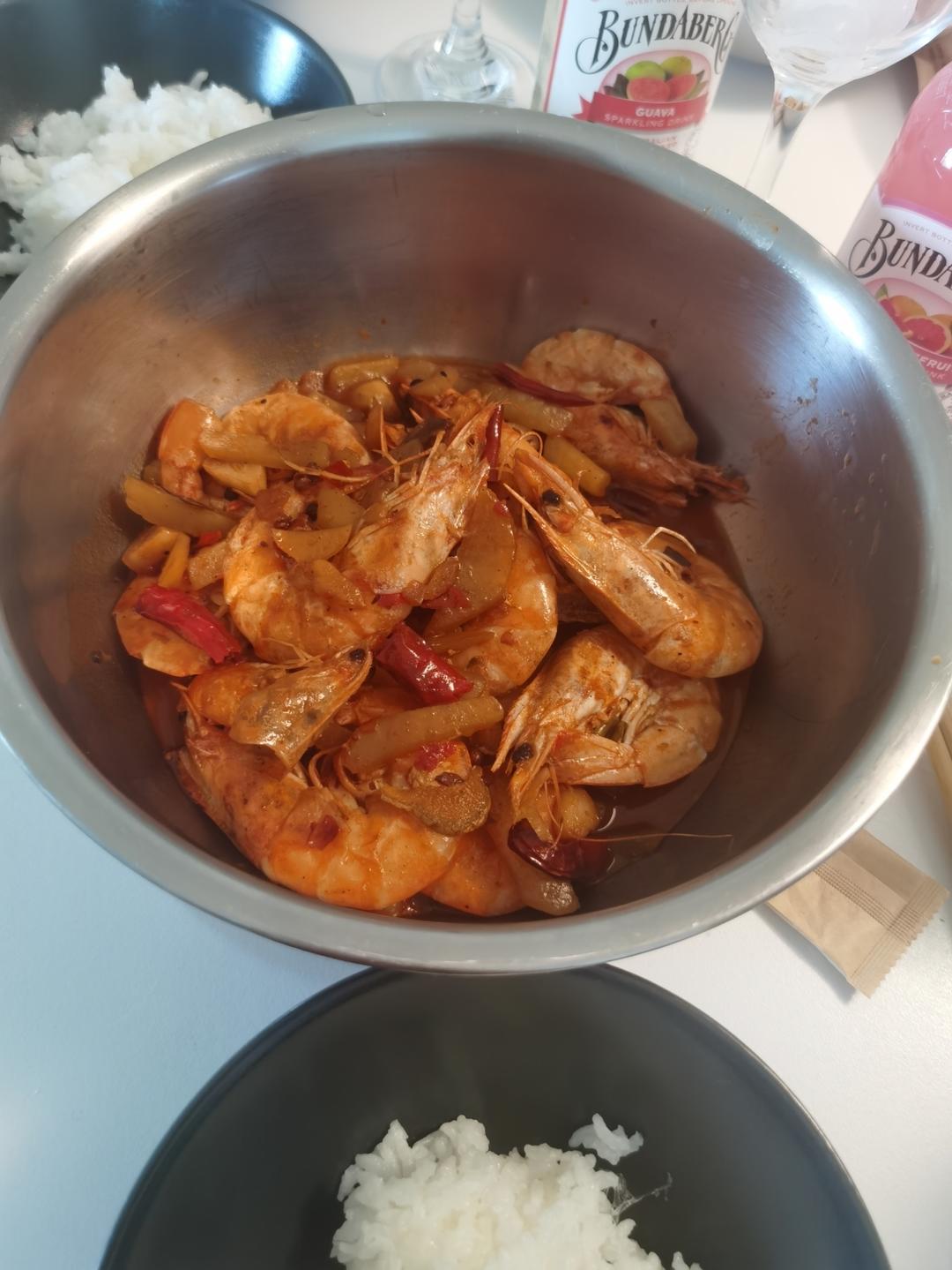 无辣不欢～香辣虾