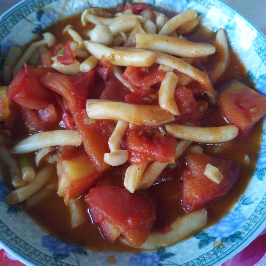 茄汁海鲜菇