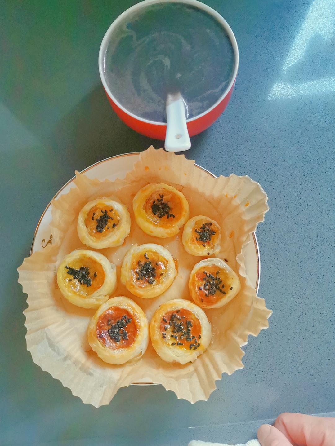 手抓饼又一神仙吃法，空气炸锅版脆皮香蕉酥