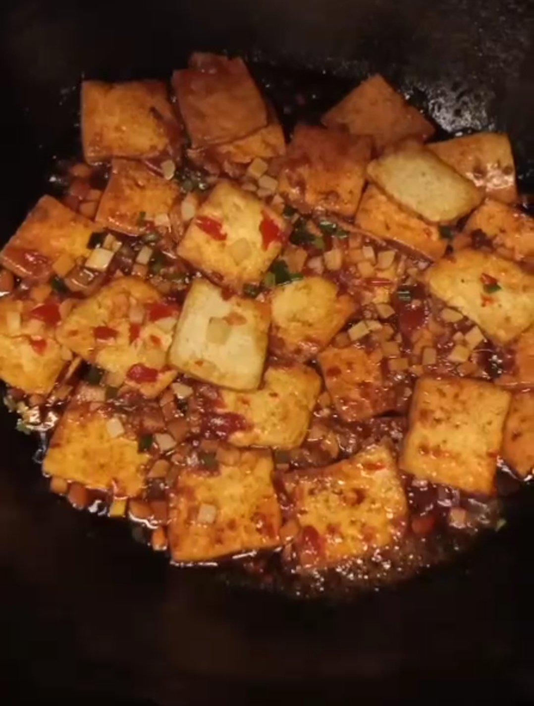 香煎豆腐