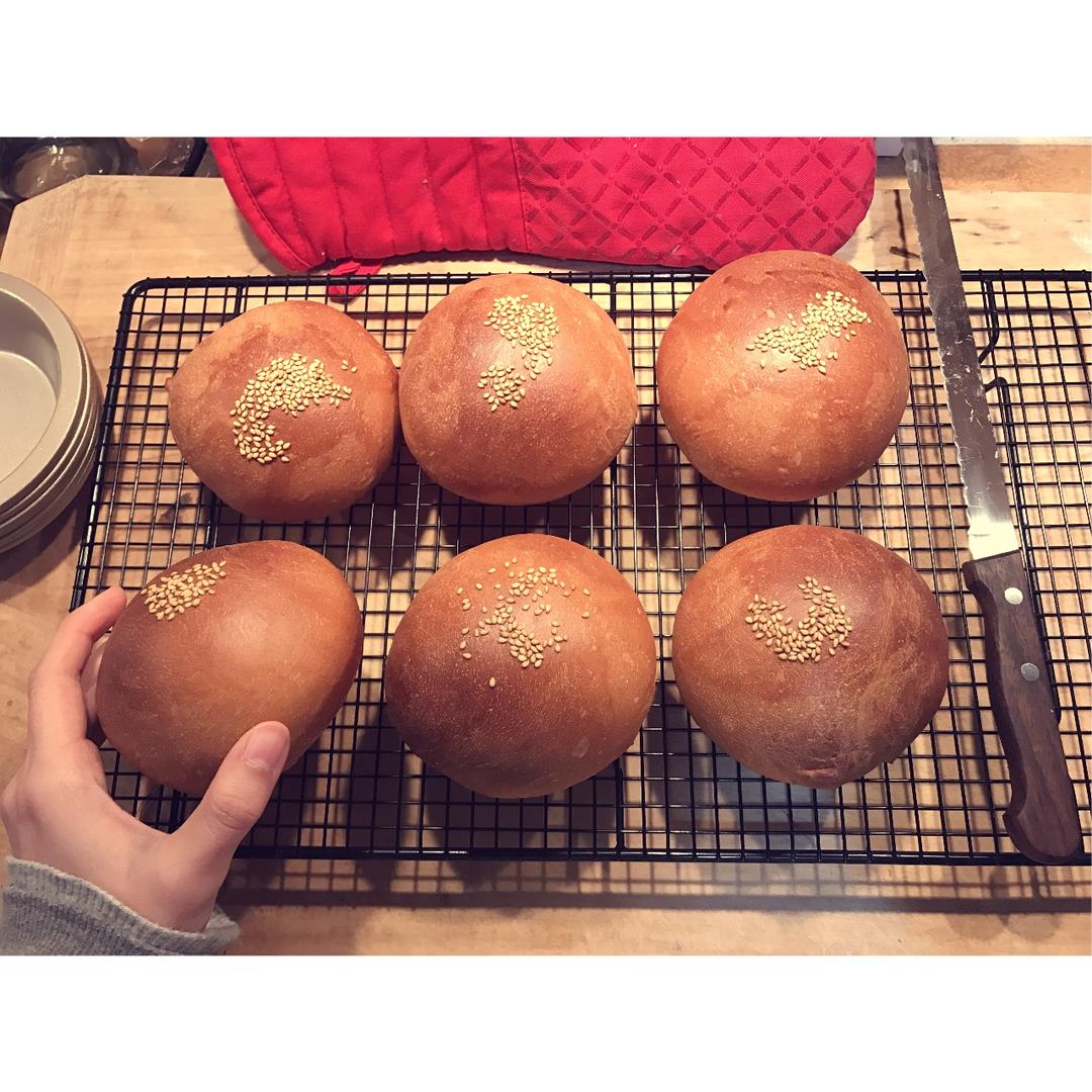 汉堡（基础汉堡胚做法）