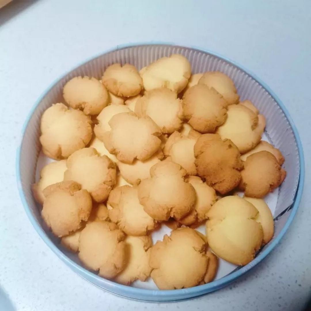 入口即化的玛格丽特饼干🔥酥得掉渣渣，零失败超简单！