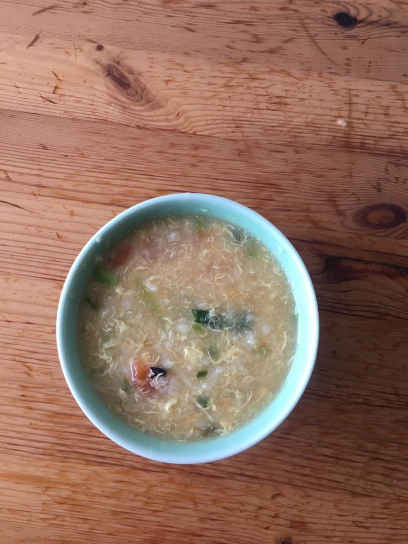 简单早餐-疙瘩汤