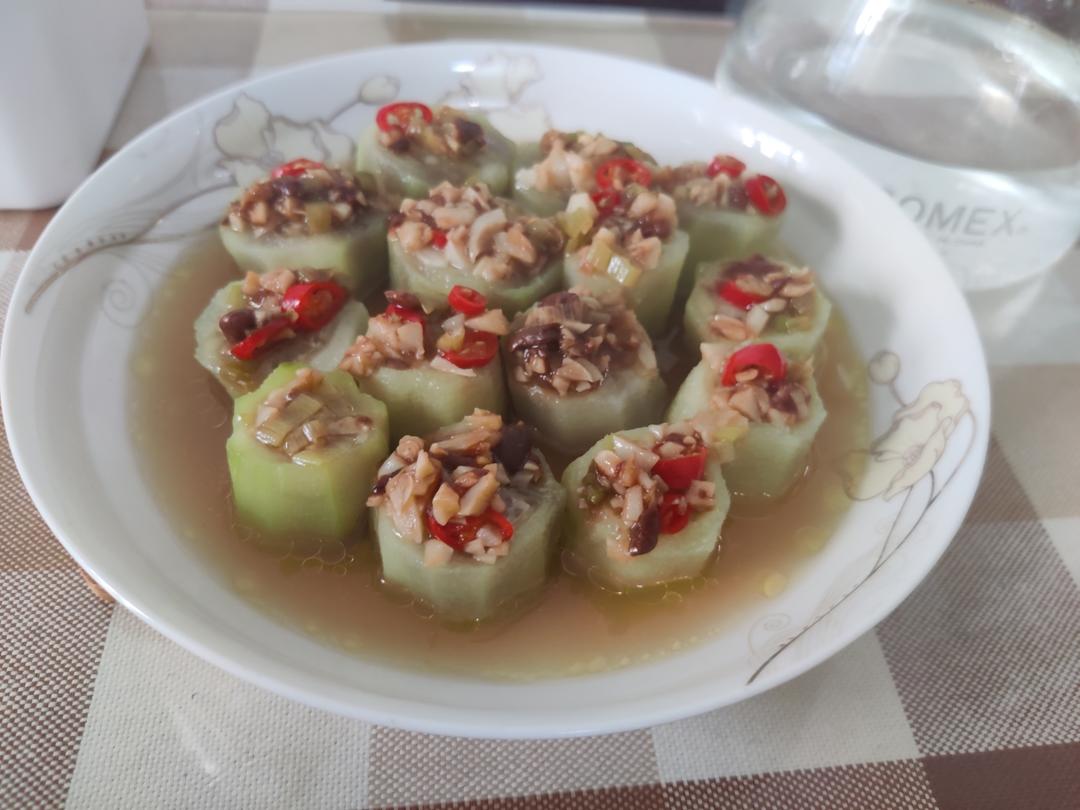 蒜蓉蒸丝瓜