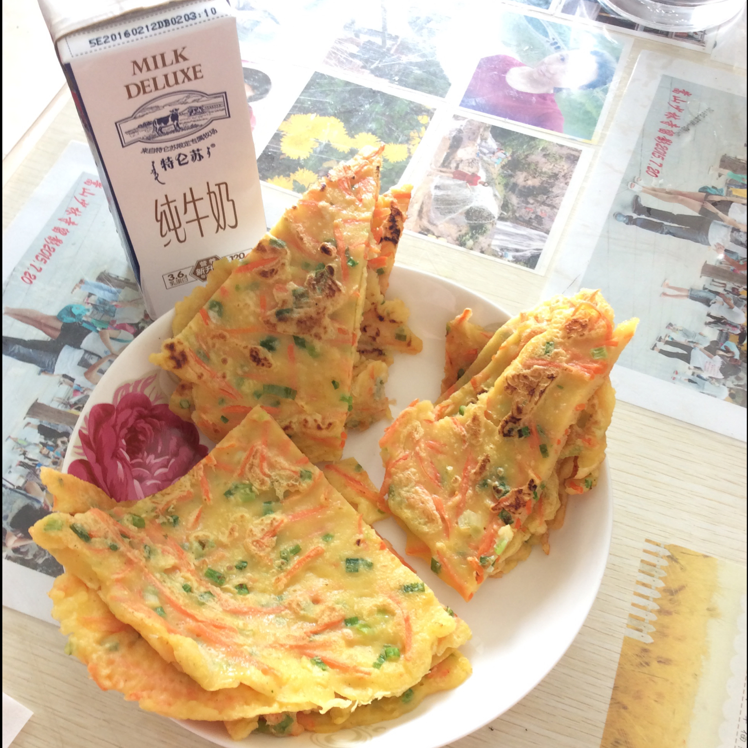 胡萝卜煎饼