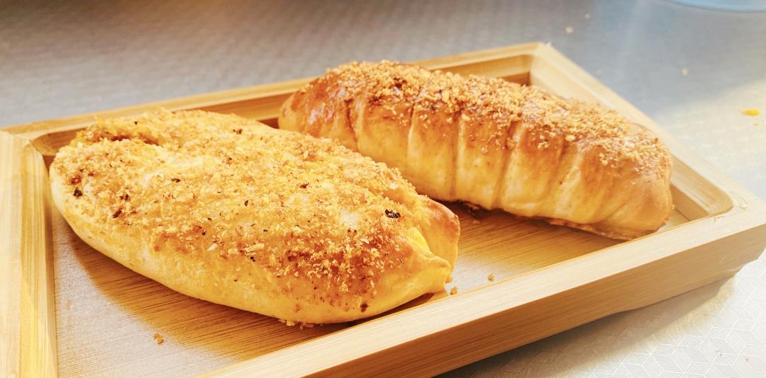 全麦咖喱包，非油炸也能做出酥脆口感