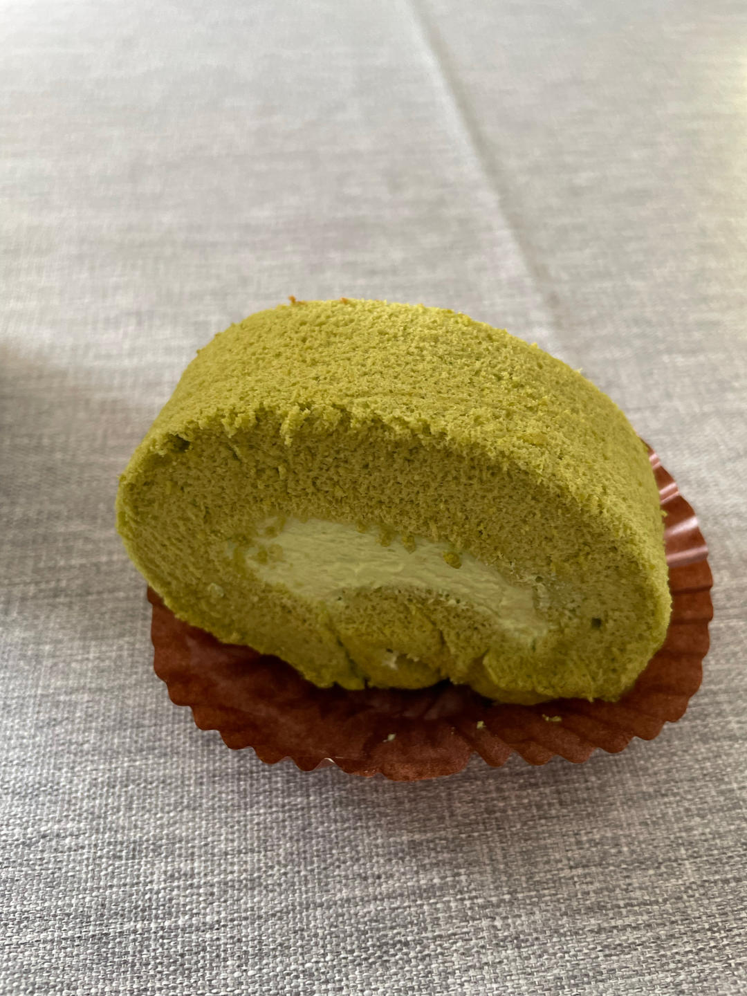 抹茶奶油蛋糕卷，一抹，倾心