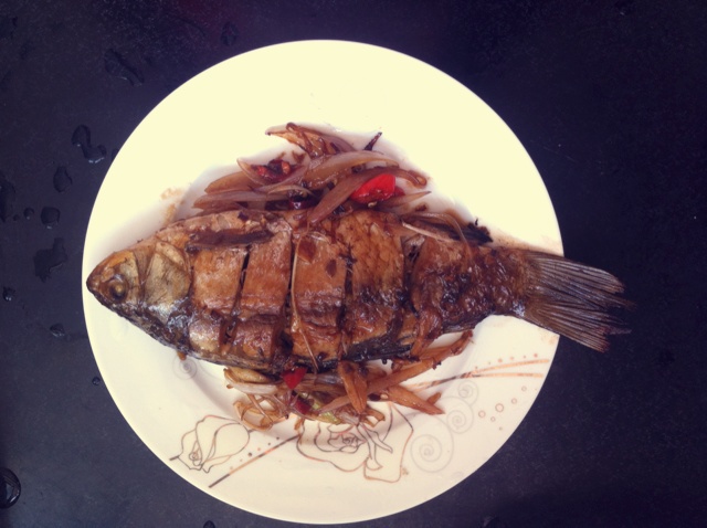 红烧鲫鱼