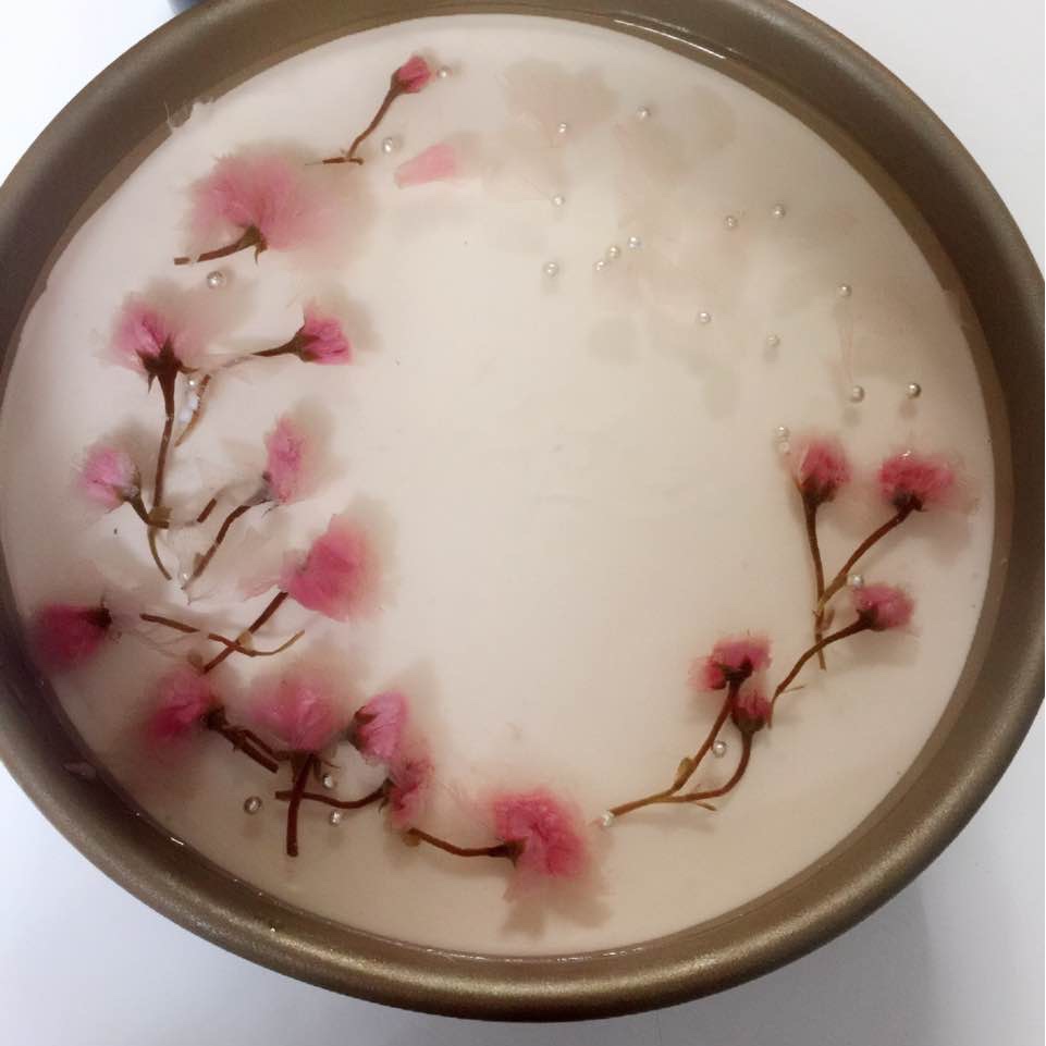 樱花酸奶慕斯蛋糕（免烤）