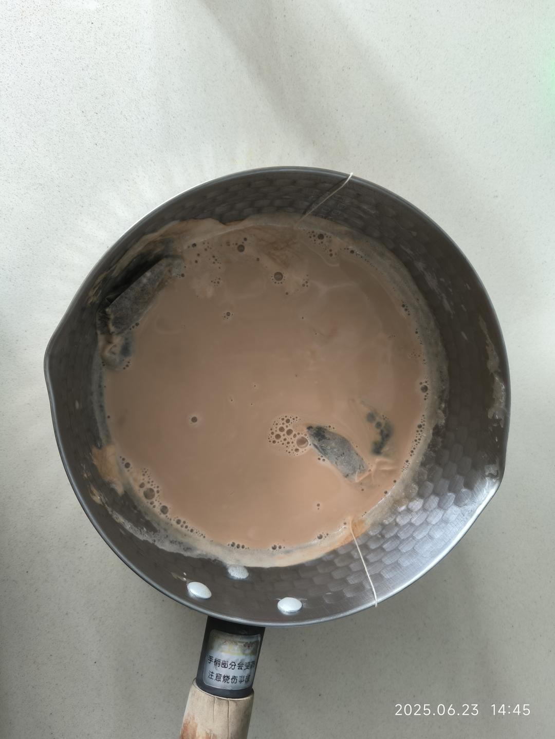 花钱学习的自制私房奶茶，超级简单