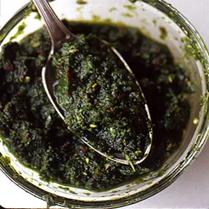 绿辣椒酱 Zehug Yarok (Green Hot Sauce)