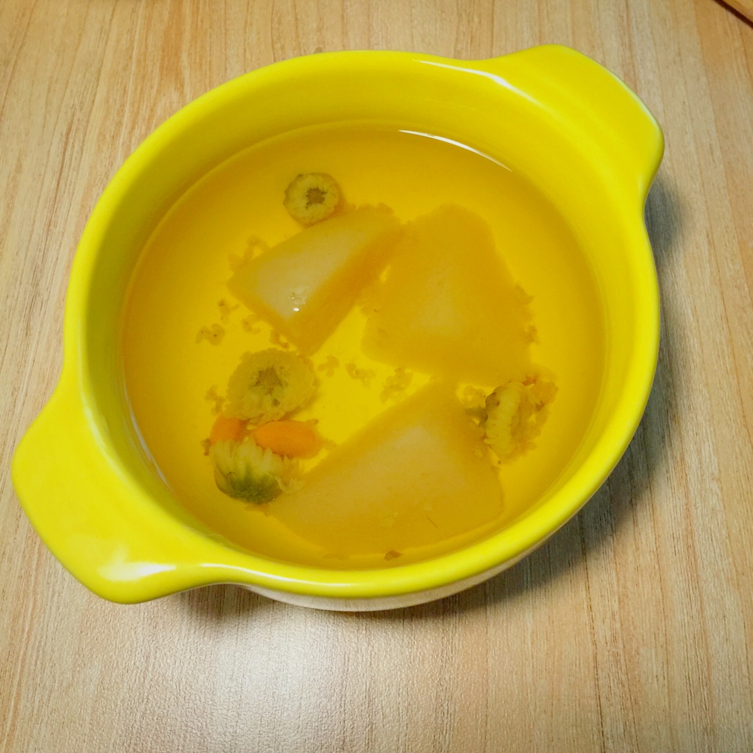 菊花雪梨茶
