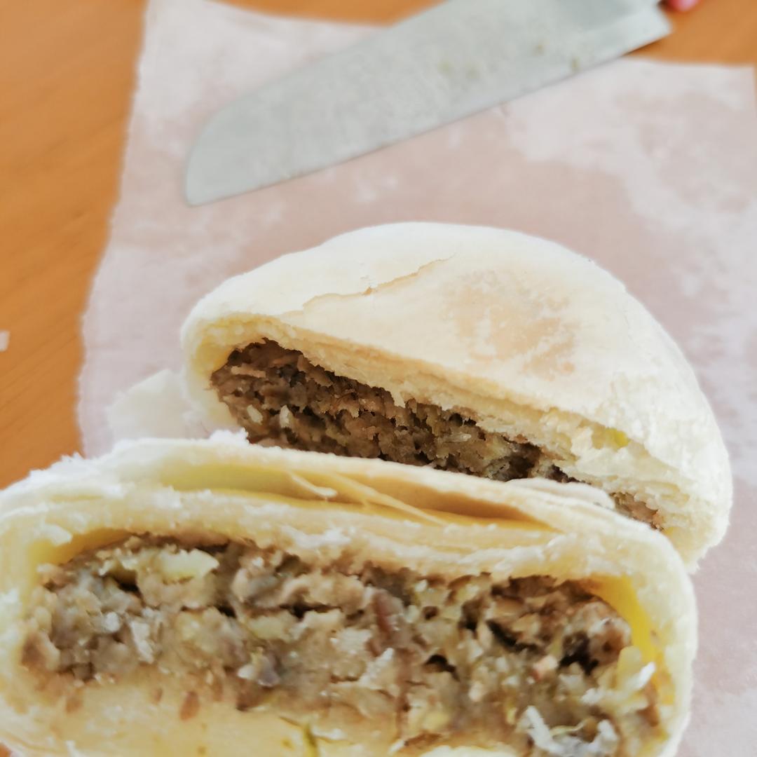绿豆饼（全豆，酥皮）