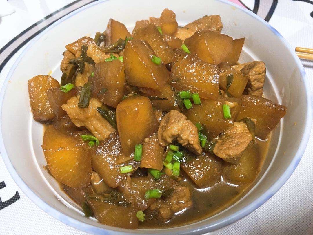 萝卜红烧肉