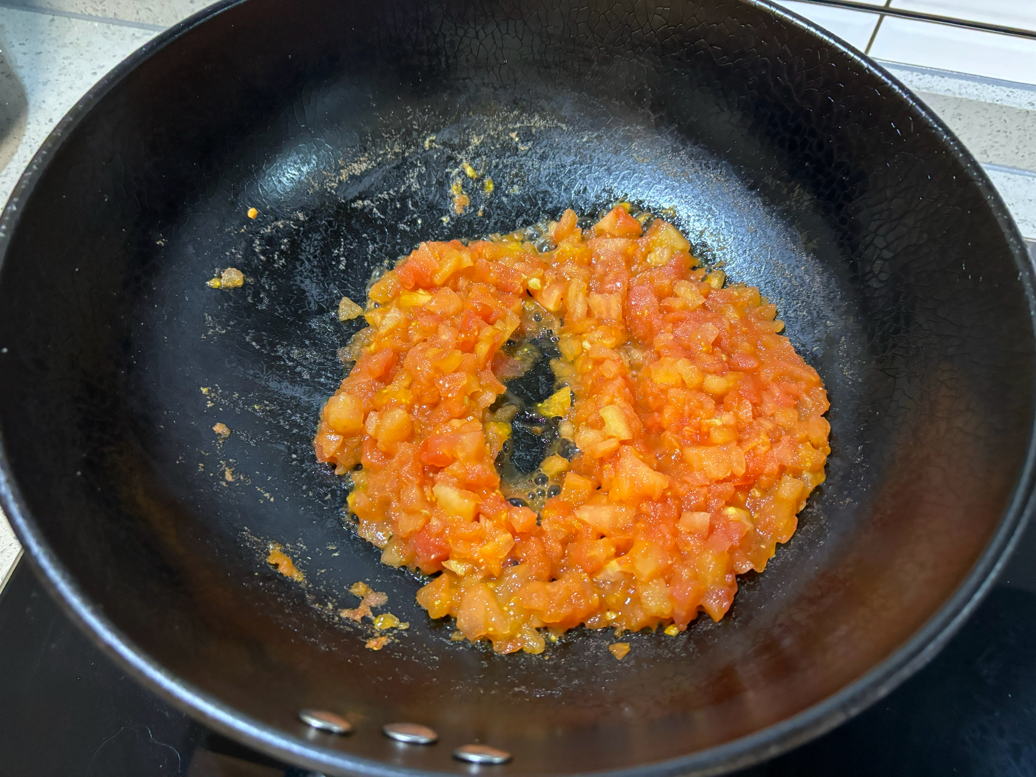西红柿嫩豆腐黄鸭叫鲜汤的做法 步骤4