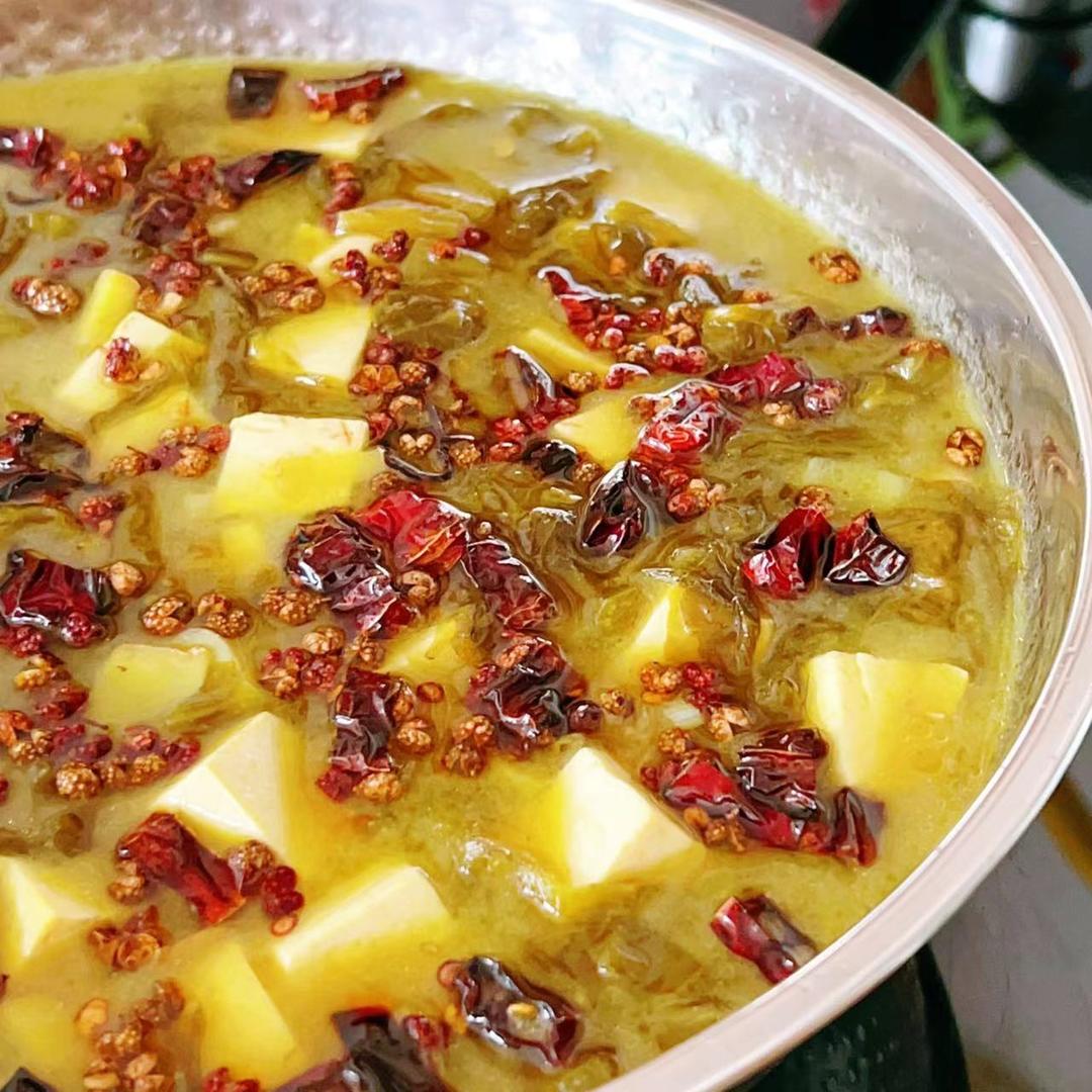 酸菜豆腐汤