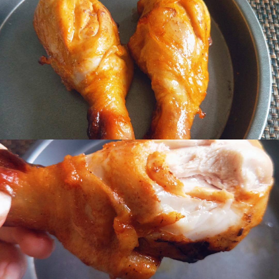 多汁肉嫩的新奥尔良烤鸡腿(烤箱版)