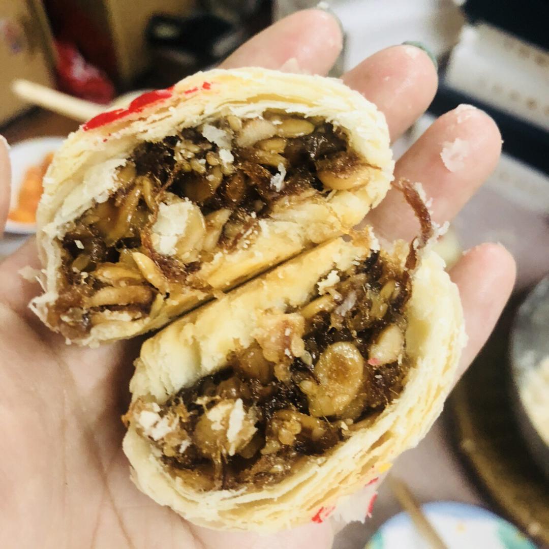 苏式五仁月饼--大包酥快手做出的层次分明