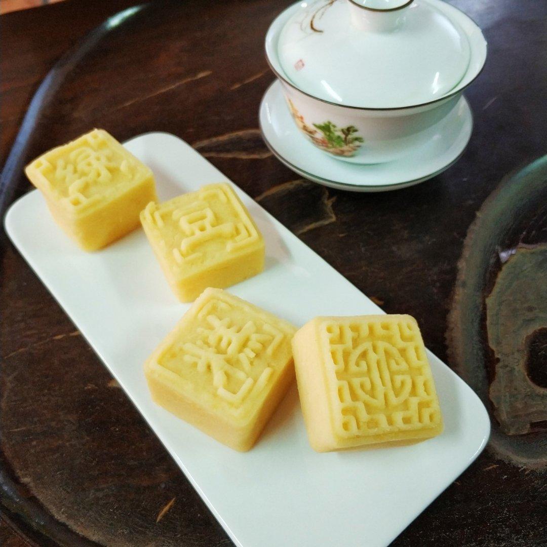 懒汉免炒绿豆沙(绿豆糕)