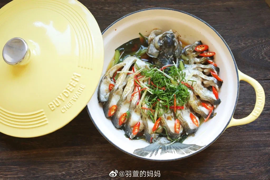 北鼎焖焗锅食谱｜年年有鱼！好看又好吃的焗武昌鱼~