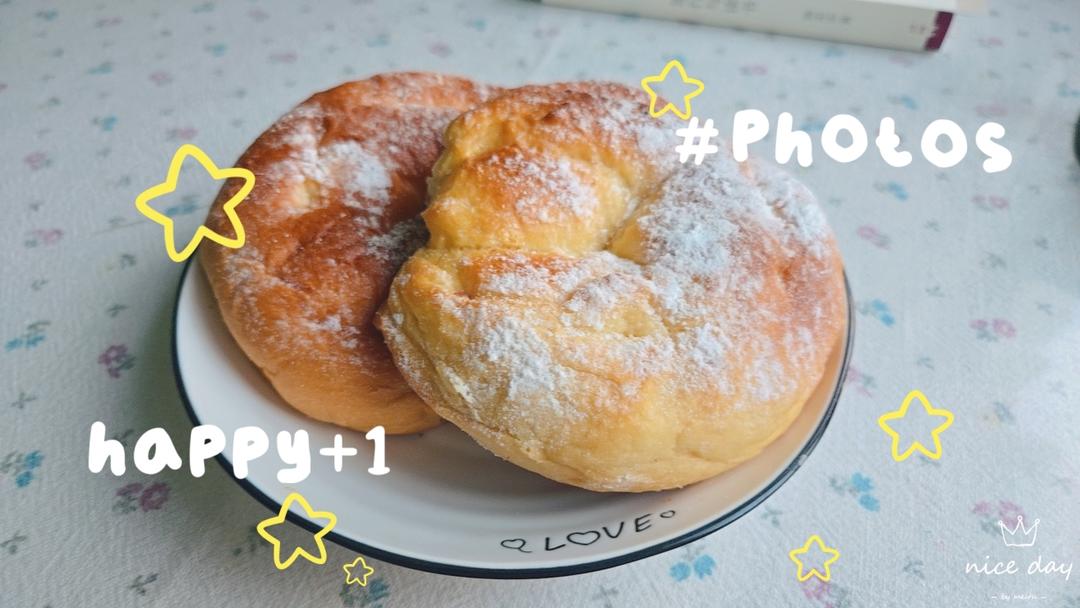 比云朵还软的牛奶面包，液种法甜面包太好吃了！