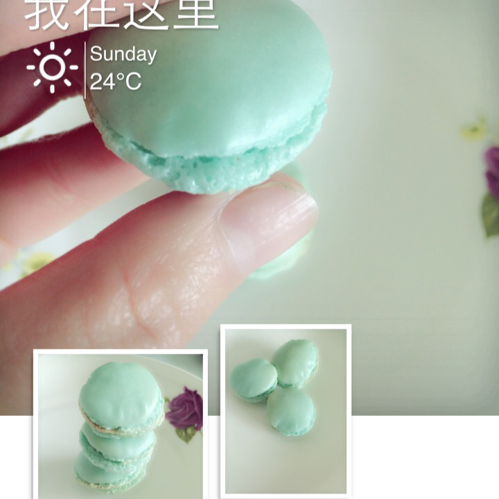 马卡龙(杏仁蛋白糖饼)