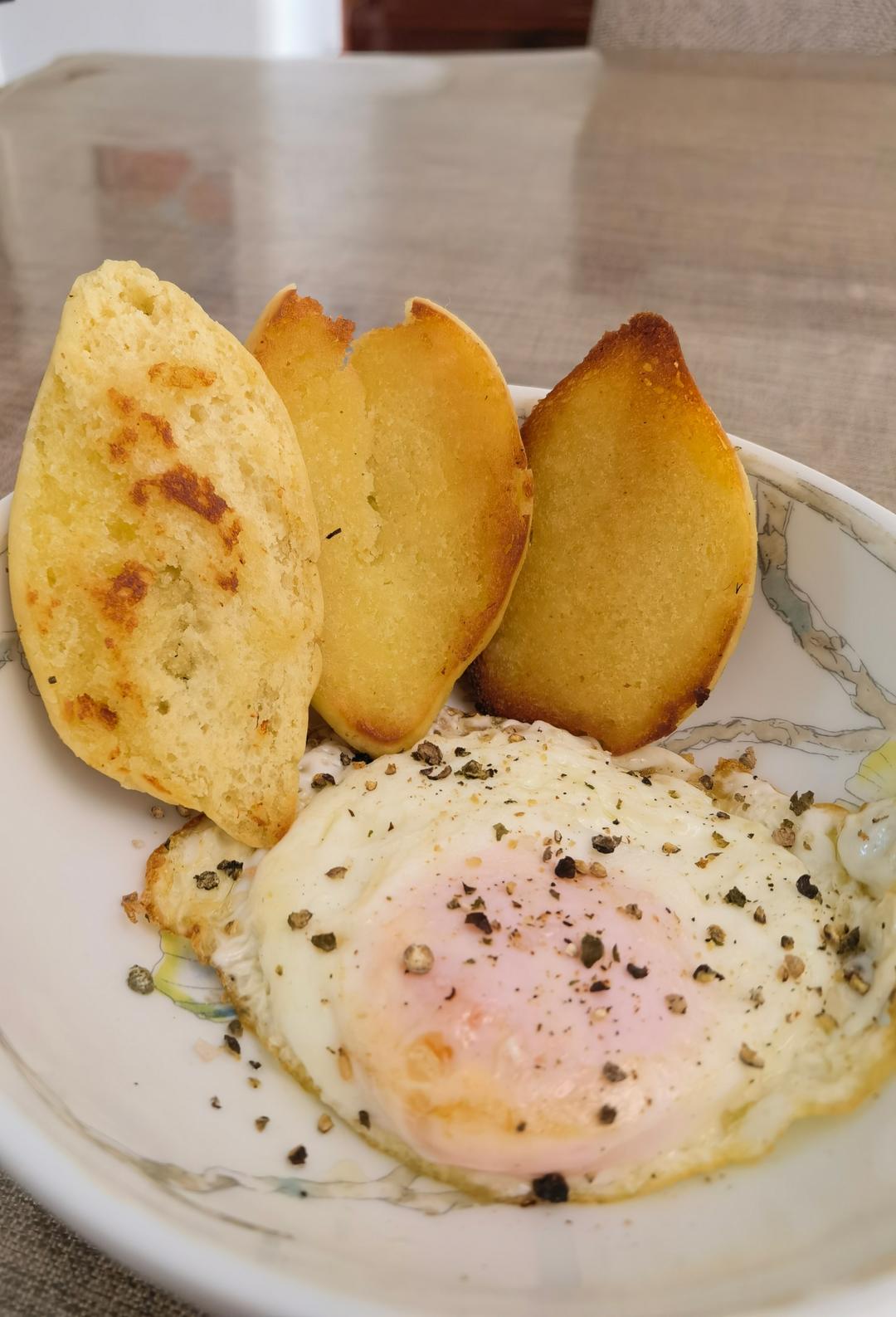 玉米面锅贴（一次发酵）