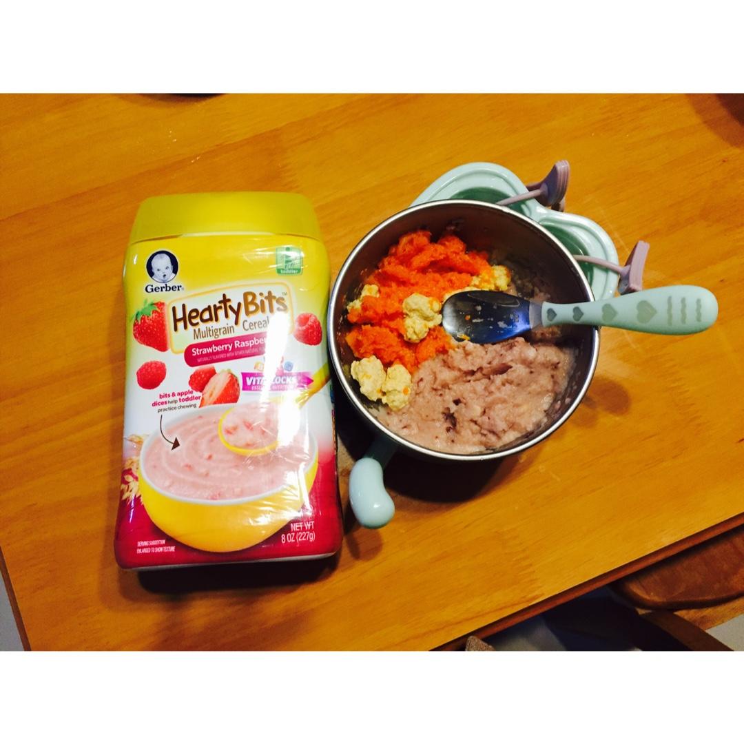 闪电球的辅食记录