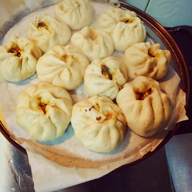 一小时快速吃上热腾包子（包括准备馅的时间）