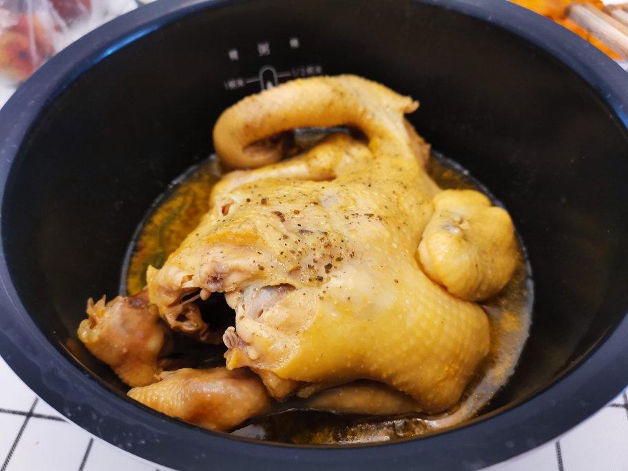 电饭煲版盐焗鸡
