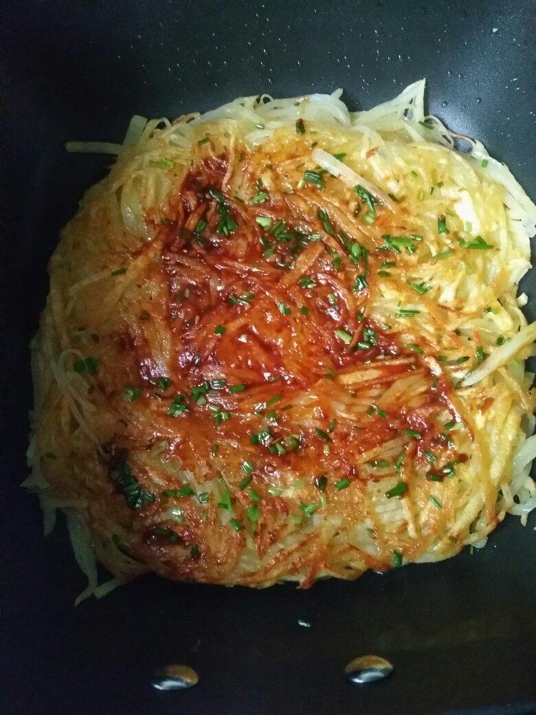 一米mm做的干煸土豆丝饼