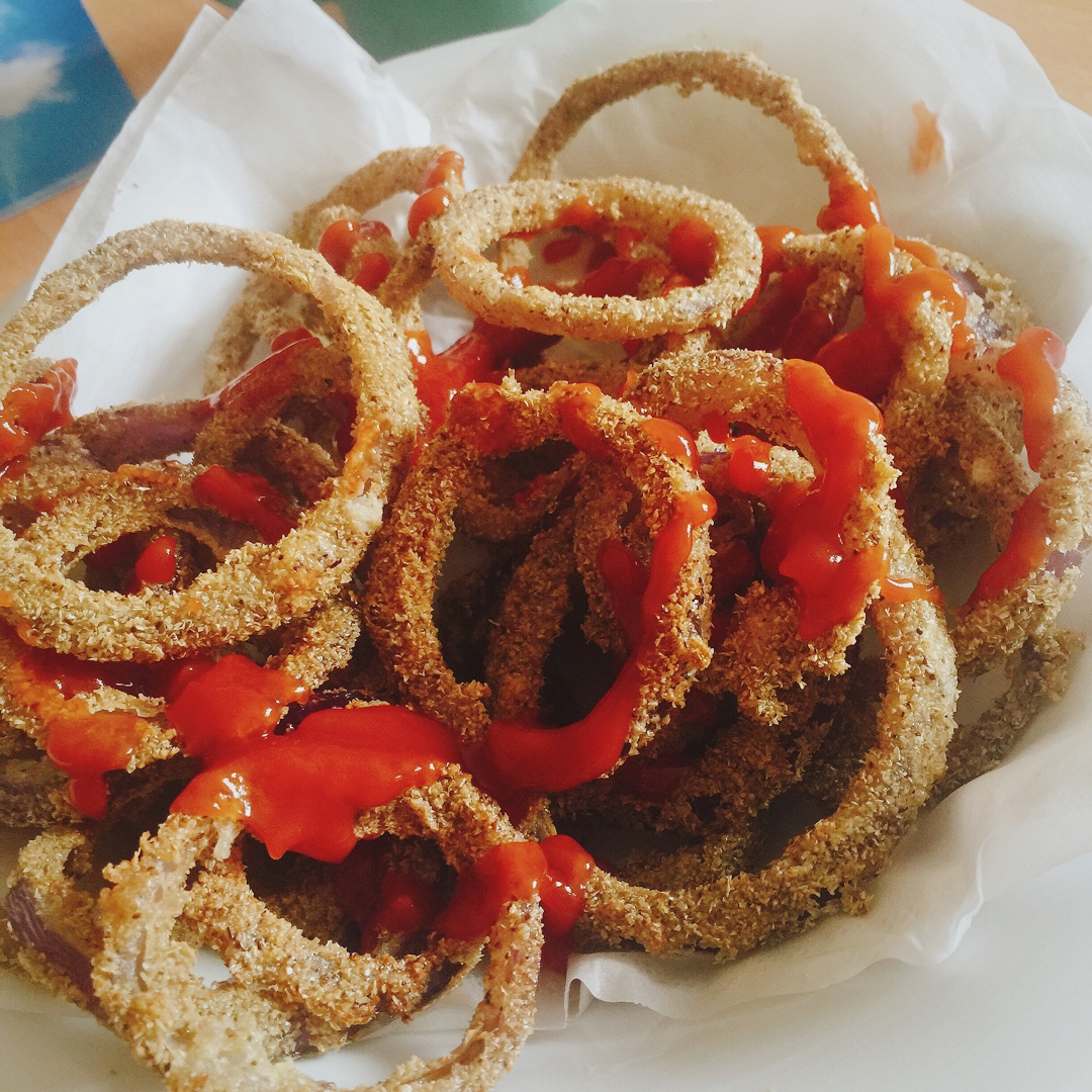 风味小吃炸洋葱圈