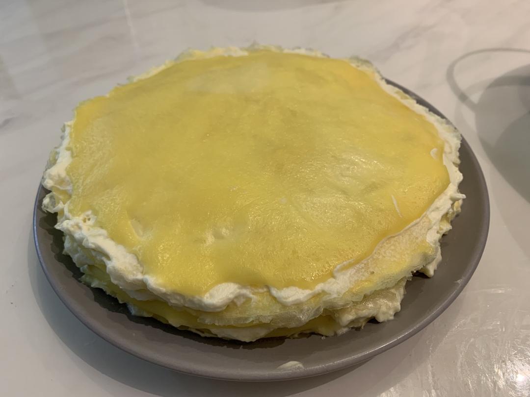 榴莲千层（超软糯蛋皮配方٩( ᐛ )و