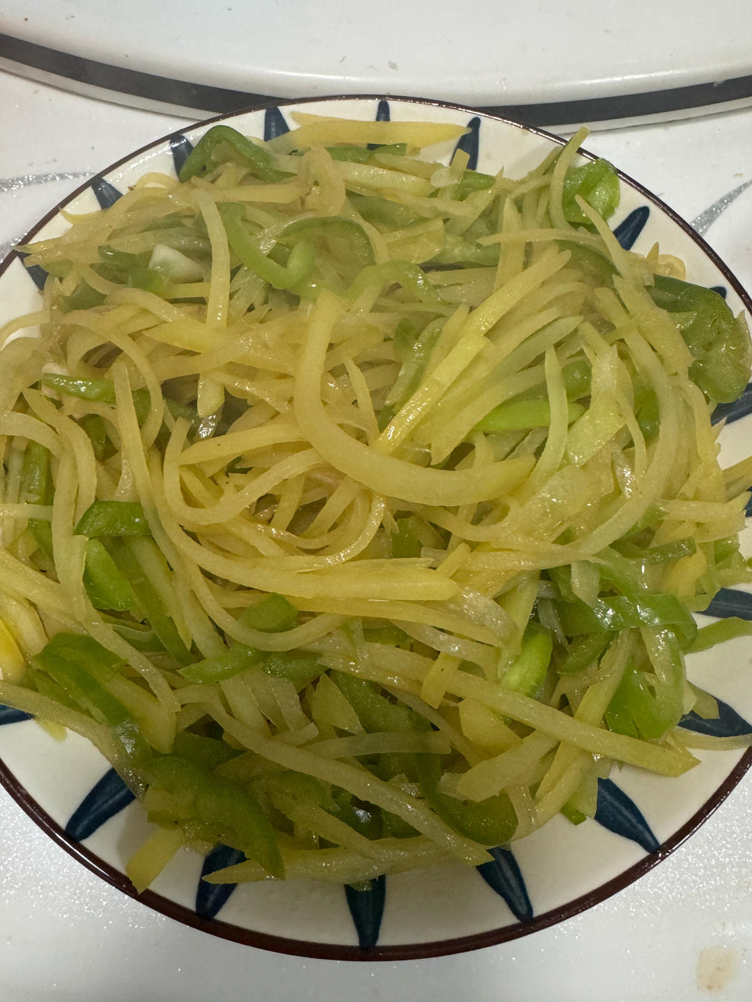 青椒土豆丝