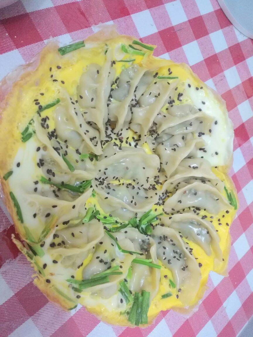 懒人快手抱蛋煎饺