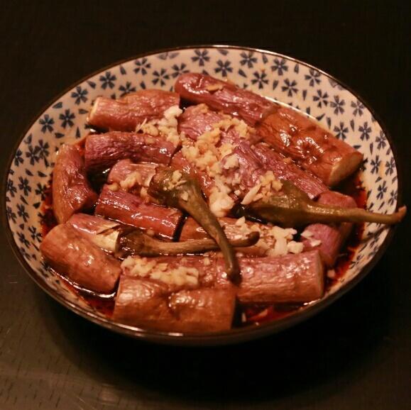 为家人做一道菜-蒸茄子