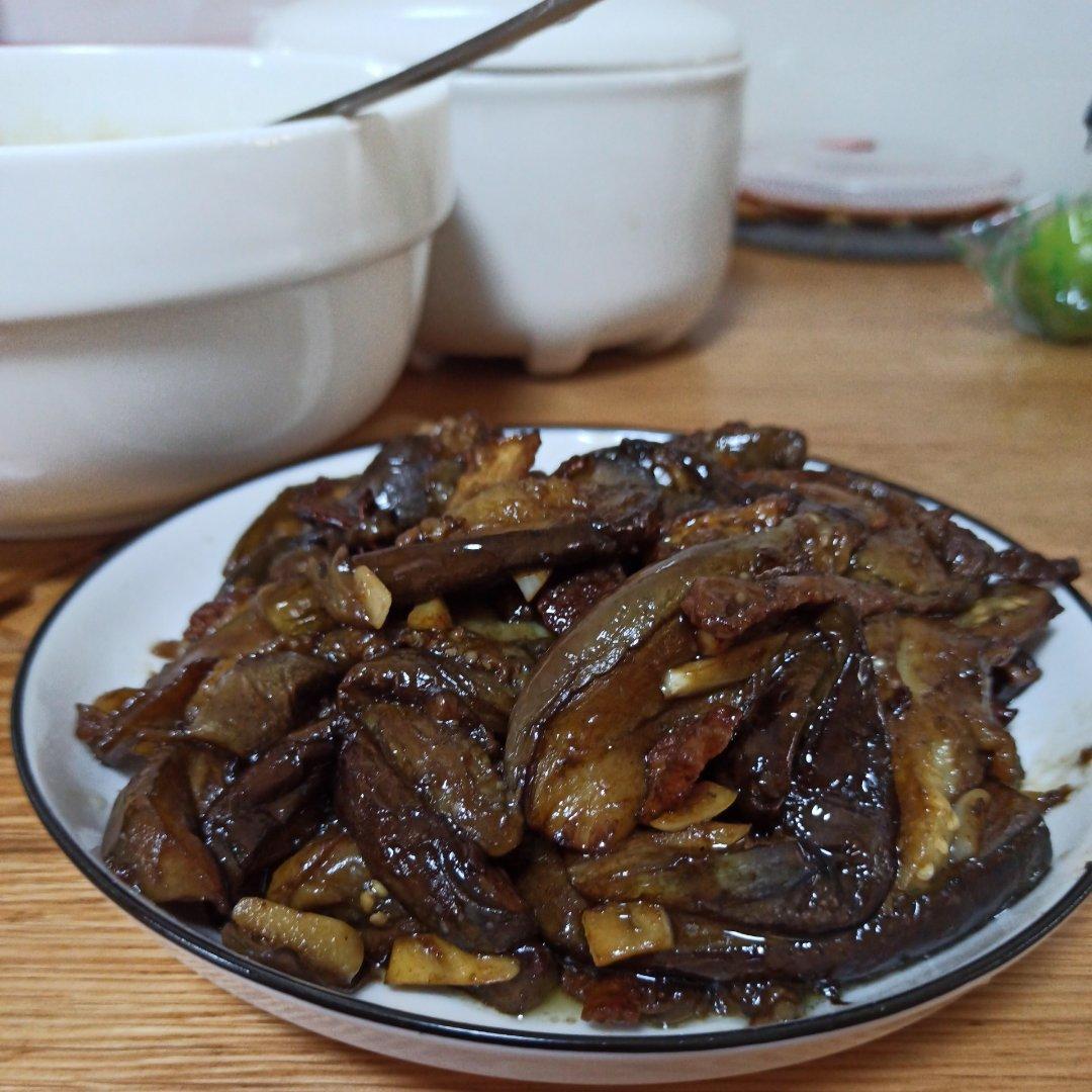 老丁的私房菜-油焖茄子