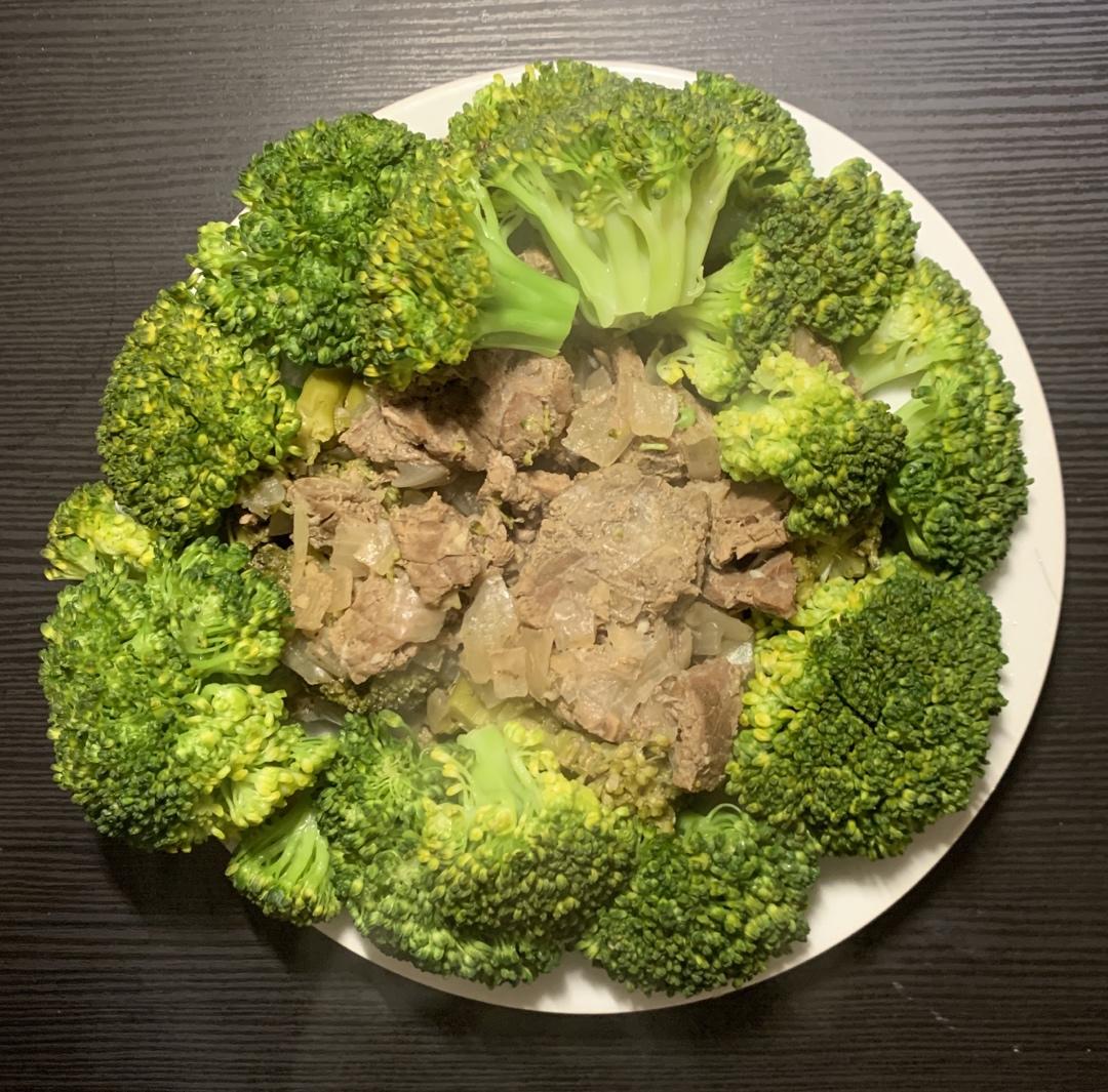 减脂三餐·电饭煲 |无油西兰花炖嫩牛肉