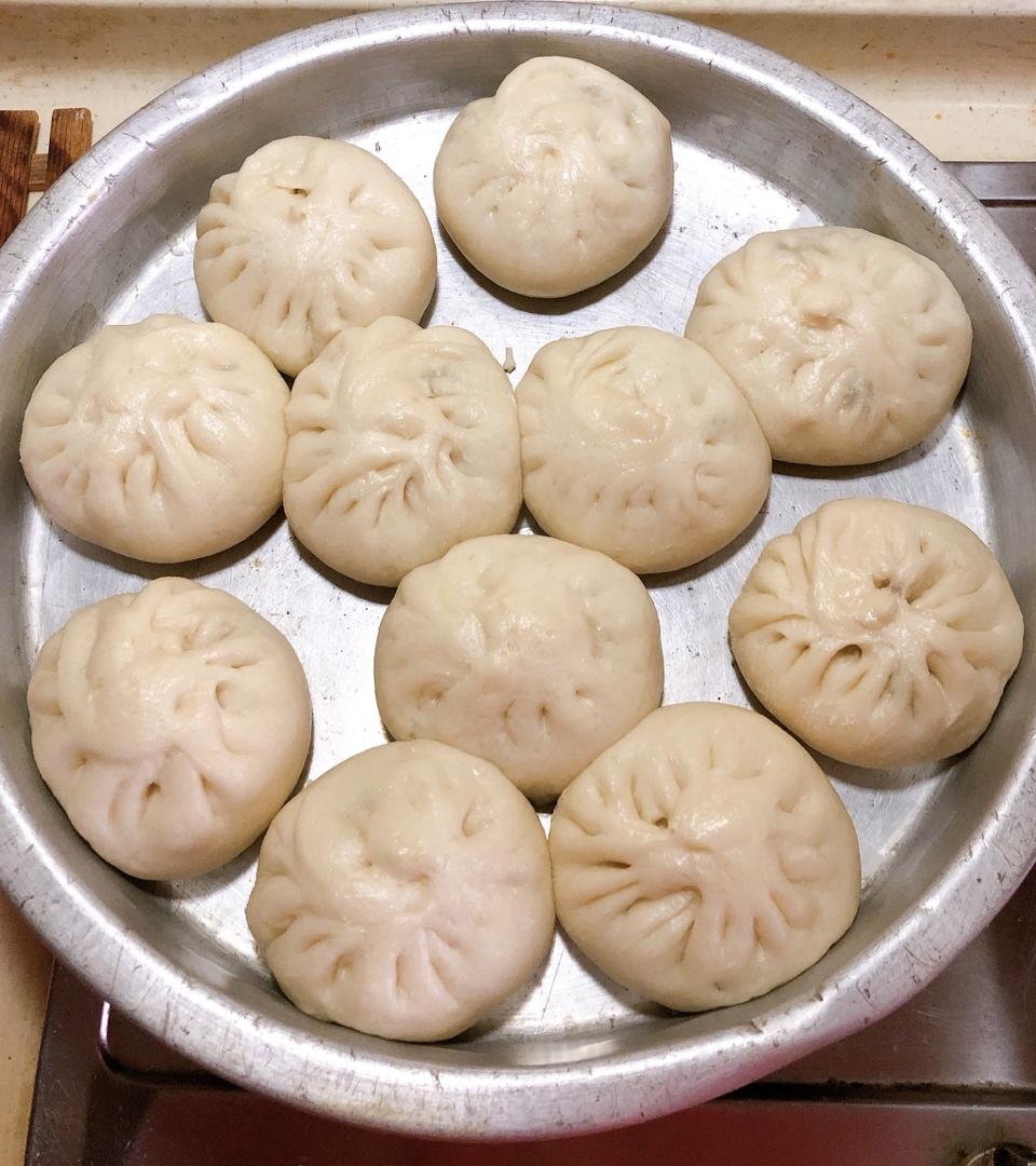 手工包子（肚脐包）