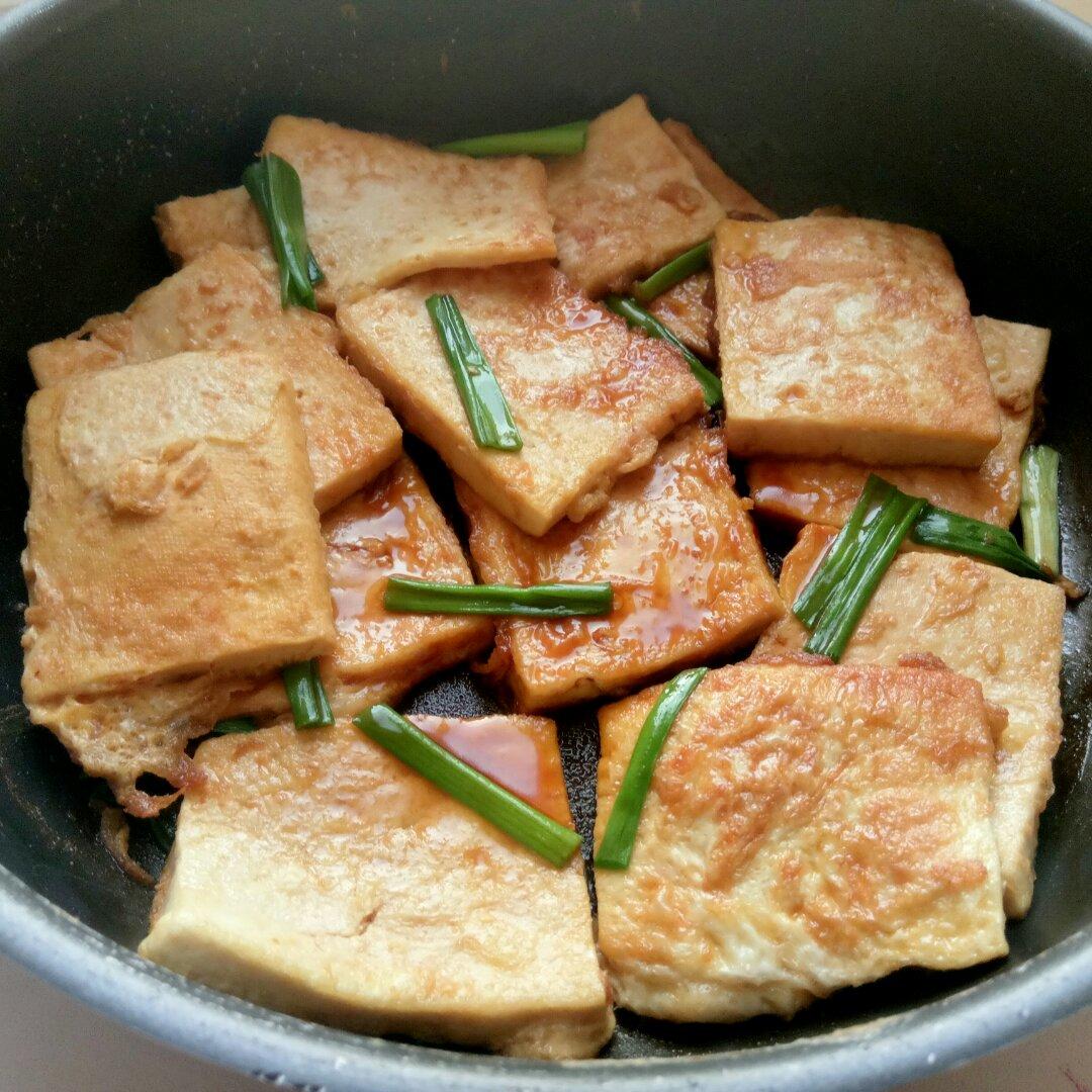 蚝油嫩豆腐
