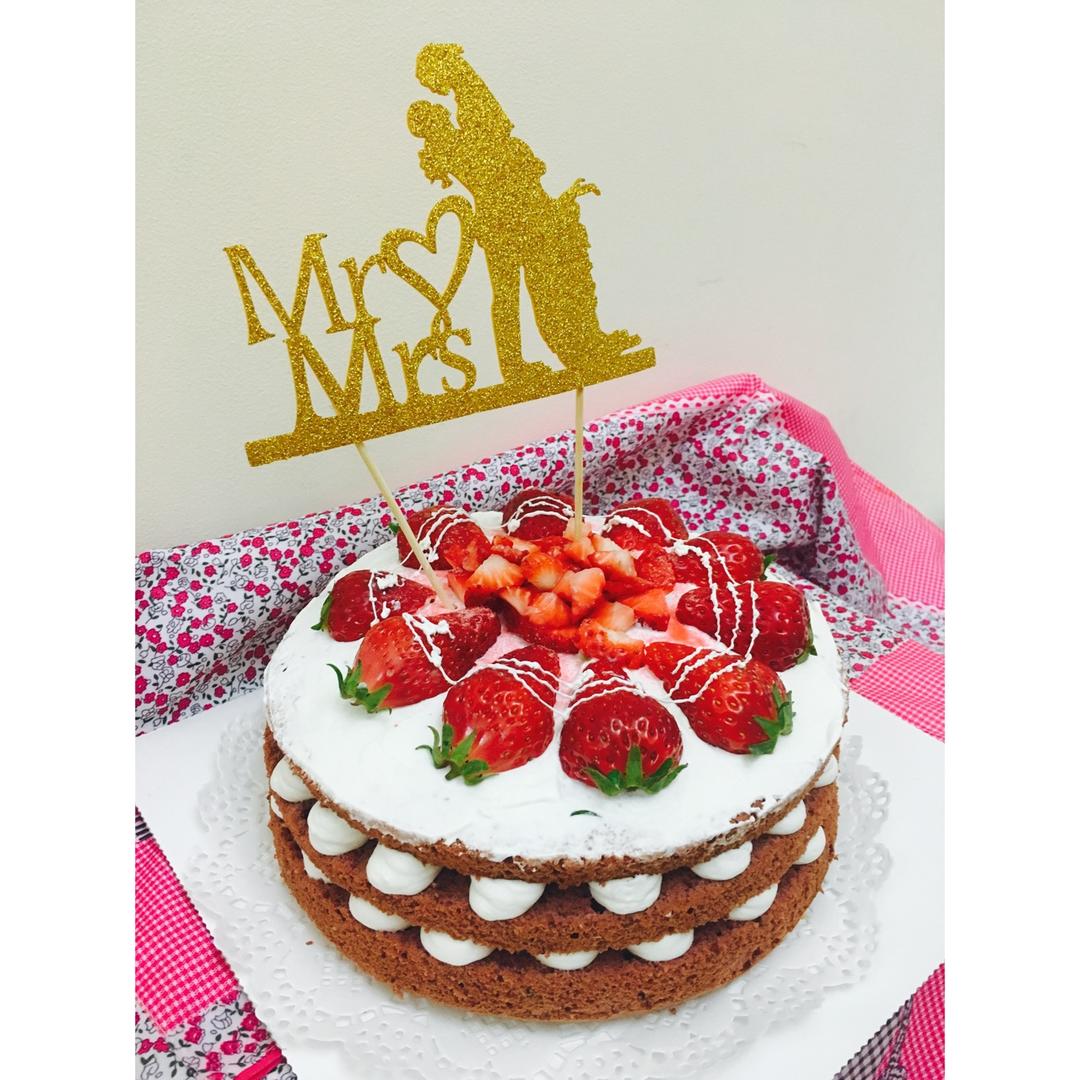 暖心红丝绒蛋糕［6寸绵软戚风版 ］